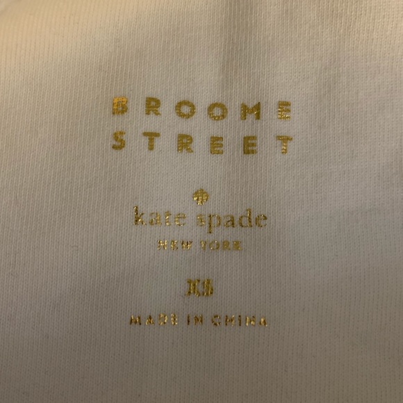 Kate Spade Broome Street Tee XS - Picture 2 of 2